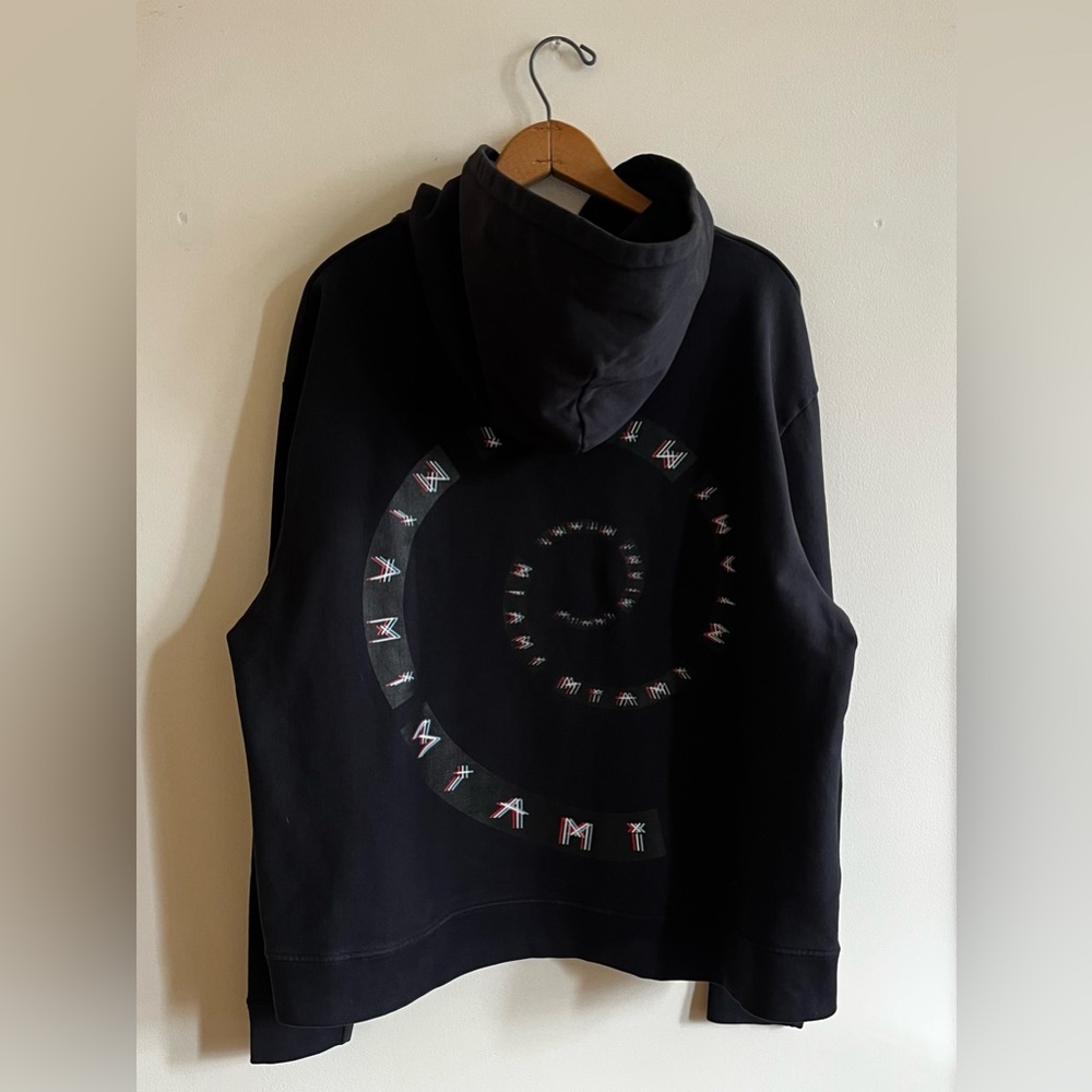 Aaron Young “Miami” Graphic Black Hoodie NEW